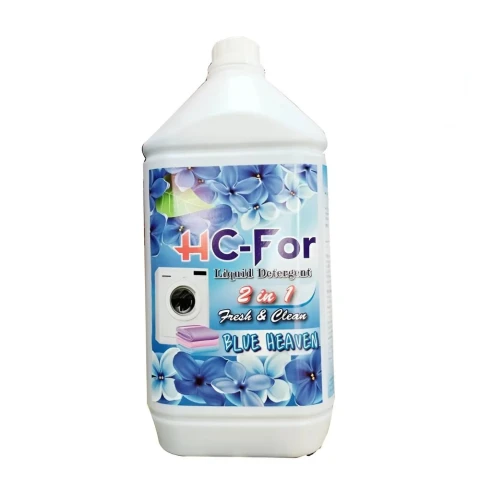 Nước giặt xả HC For  cửa trước 6 in1 xanh 3.5L