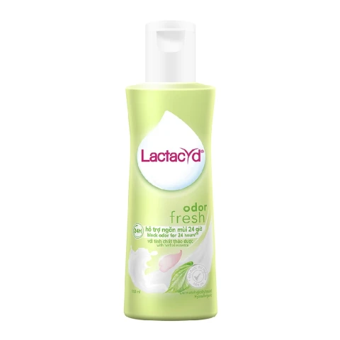 Dung dịch vệ sinh Lactacyd Odor Fresh ngày dài tươi mát 150ml