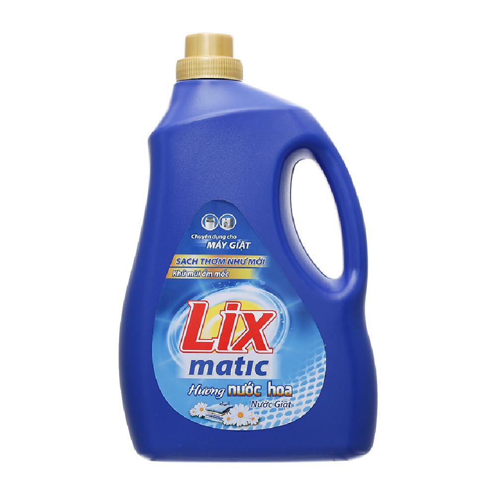 Nước giặt Lix matic can 3.3kg/4