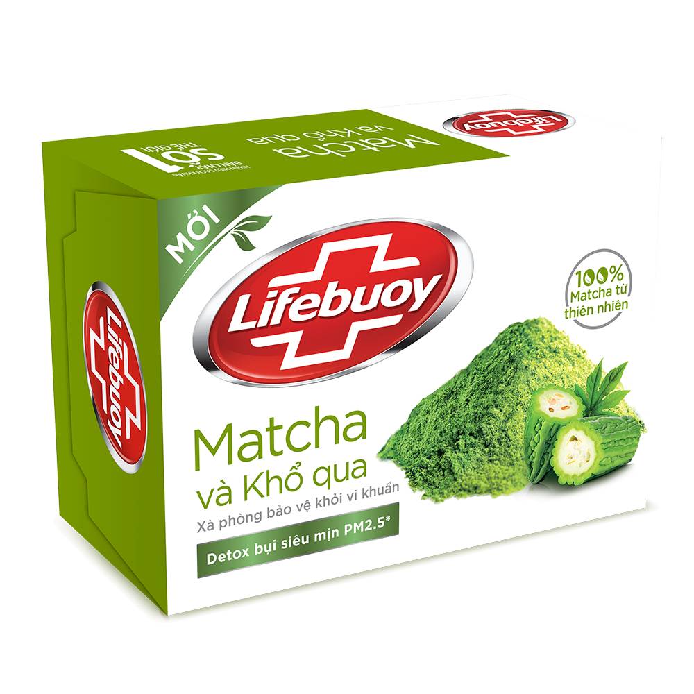 Xà bông Lifebuoy Matcha  Qua 90g