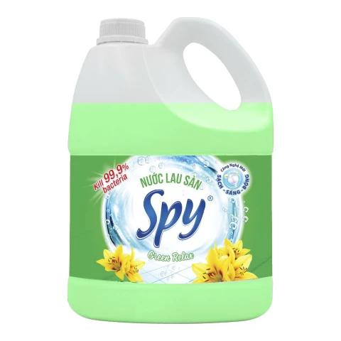 Nước lau sàn Spy xanh   3.6L