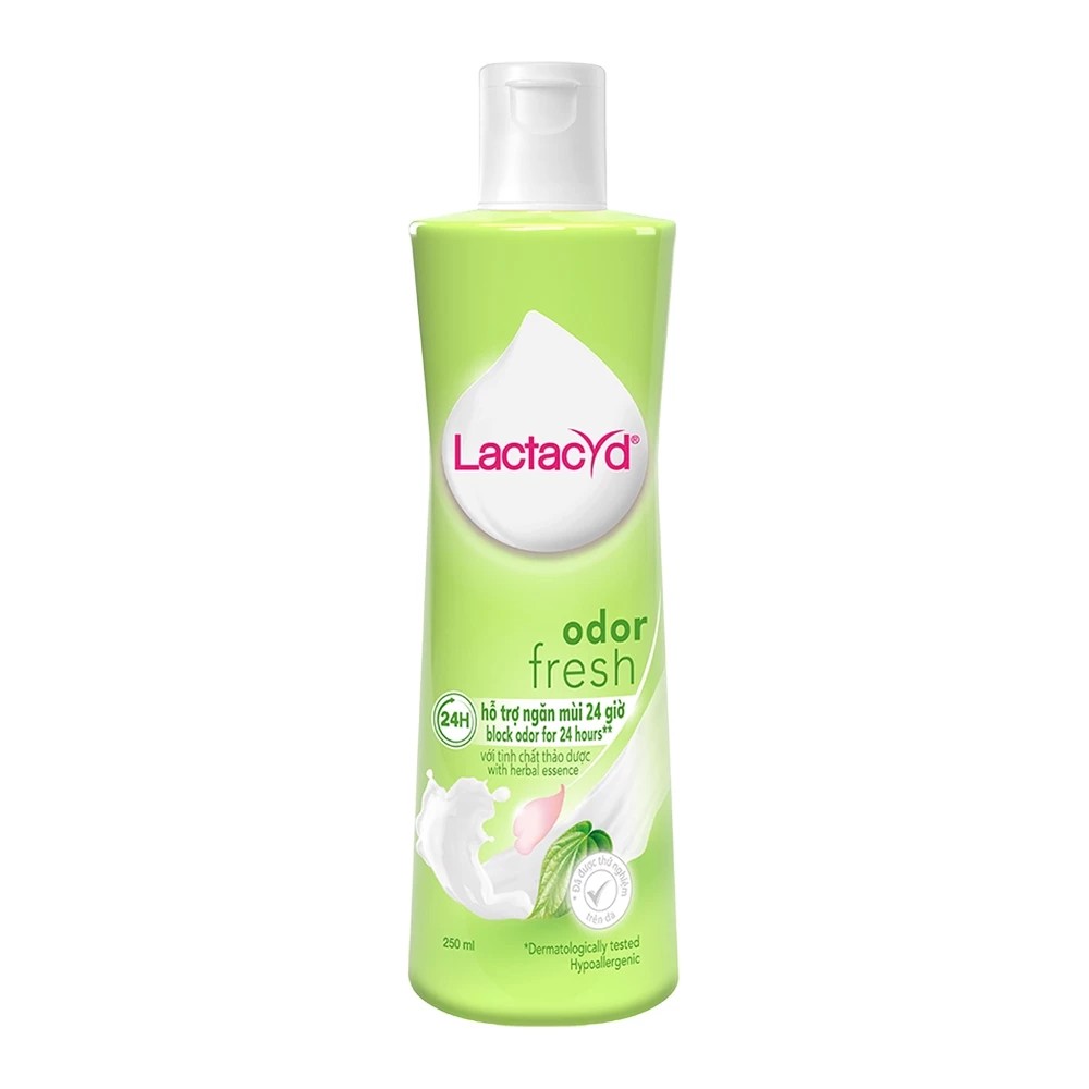 Dung dịch vệ sinh Lactacyd Odor Fresh tươi mát trầu không 250ml