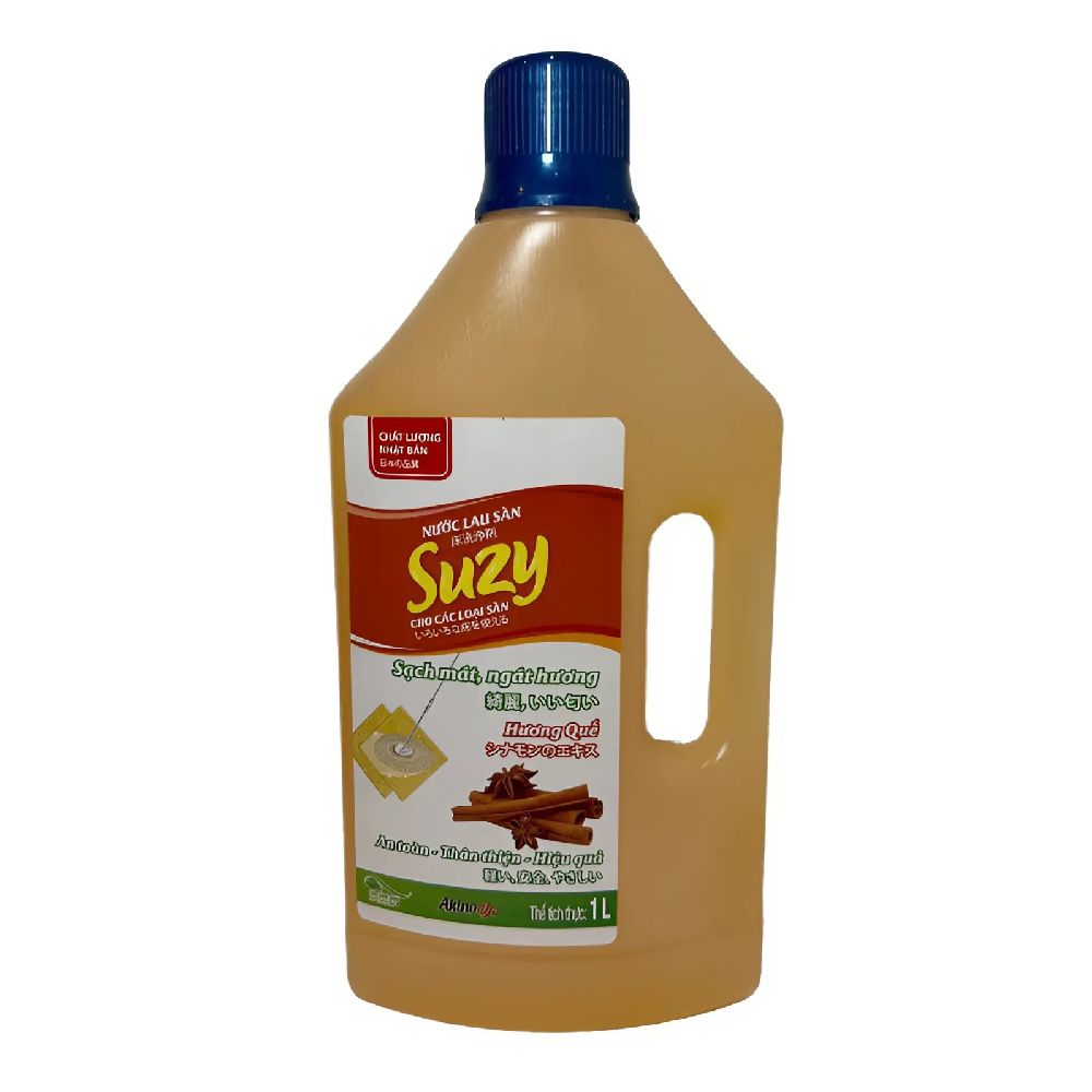 Nước lau sàn Suzy hương quế  1L