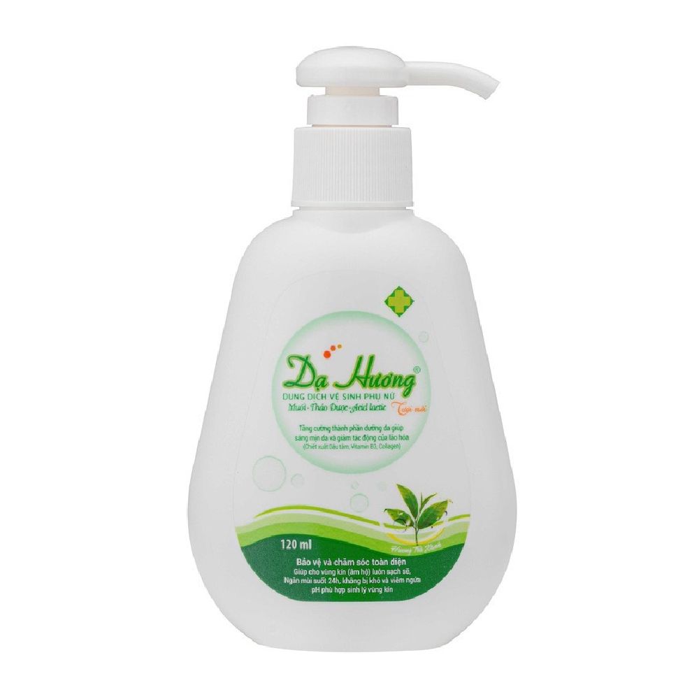 Dung dịch vệ sinh Dạ Hương trà xanh 120ml