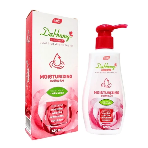 Dung dịch vệ sinh Dạ hương Pharma Dưỡng ẩm Moisturizing 120ml