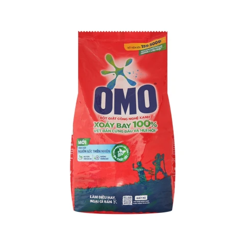 Bột giặt Omo  đỏ hương thơm mát 5.3kg