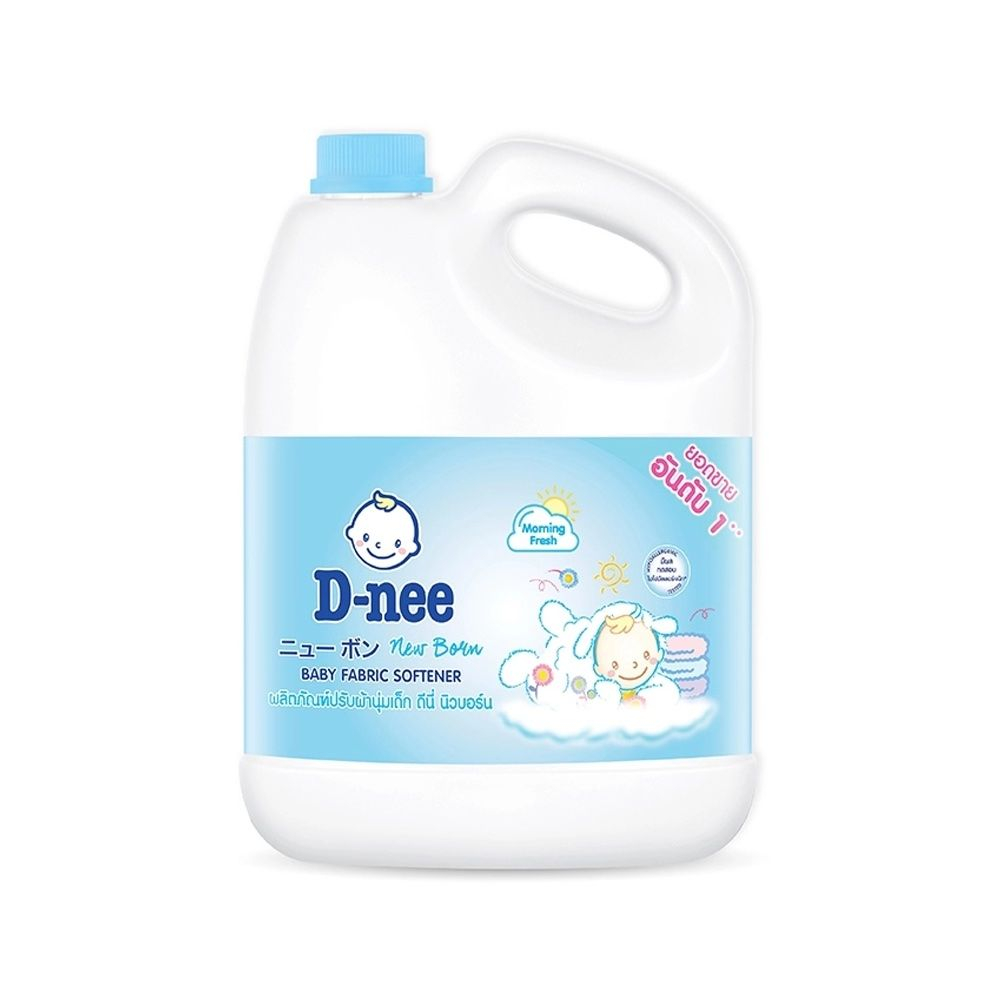 Nước xả Q.áo em bé D-nee xanh can 2.8L/4