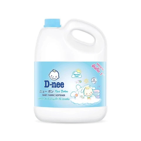 Nước xả Q.áo em bé D-nee xanh can 2.8L/4
