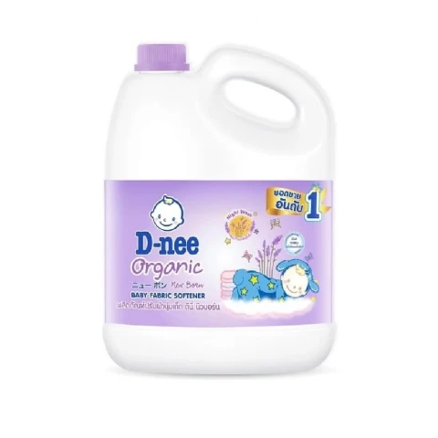 Nước xả Q.áo em bé D-nee tím can 2.8L/4