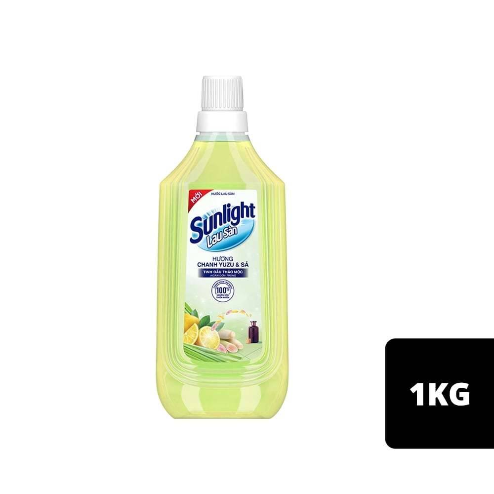 Nước lau sàn Sunligh  BIOSHIELD Chanh Yuzu, Sả  1kg