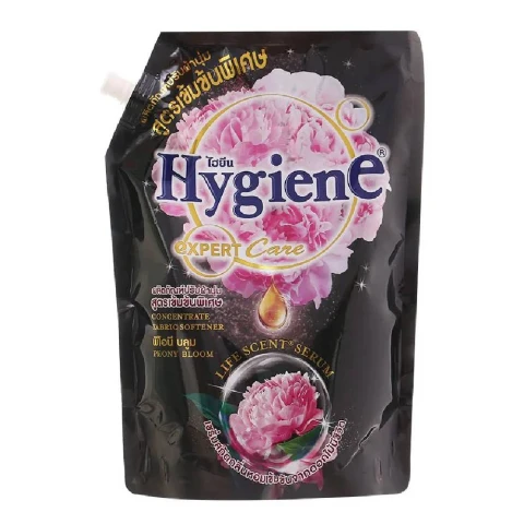 Nước xả Hygiene đậm đặc  hoa mẫu đơn đen túi 1.1L/12_7182