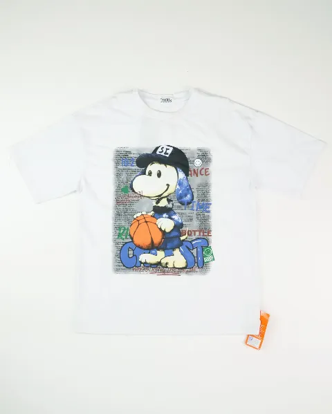 Áo phông form đại cotton hai chiều nữ sinh viên P257128