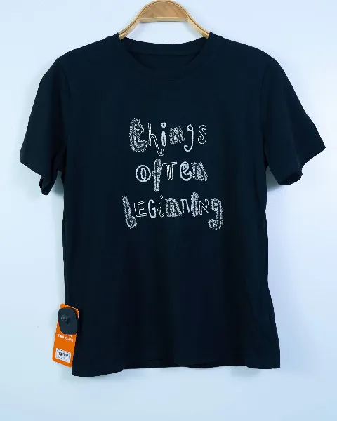 Áo phông nữ cổ tròn 5235 trắng U.Tây