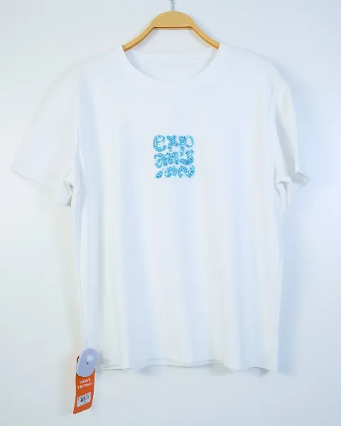 Áo phông form lỡ cotton hai chiều nữ sinh viên P258737