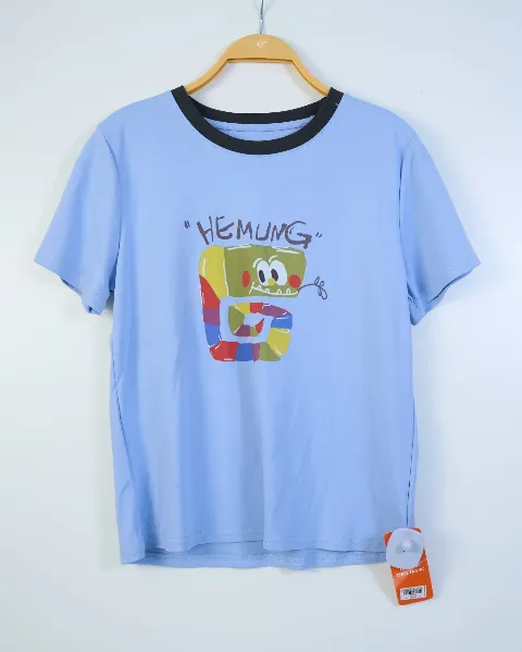 Áo phông form nhỏ cottonc mềm nữ sinh viên teen P259214