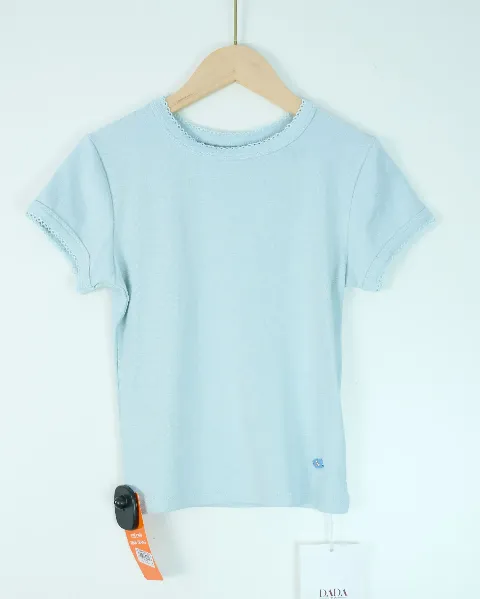 Áo phông nữ cổ tròn ôm cotton 8875 xanh H16.2026.1