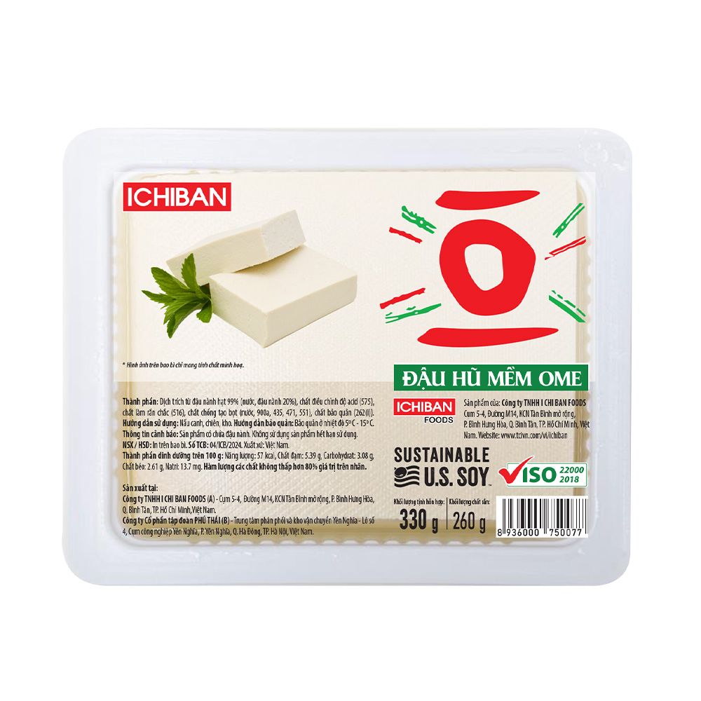 Đậu hũ Ome Ichiban 330gr