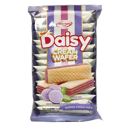 Bánh kem xốp  Gold Daisy khoai môn 145gr
