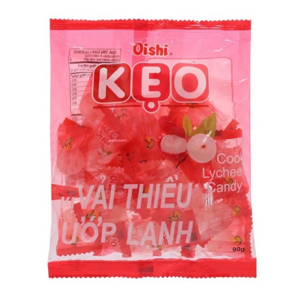 Kẹo  Oishi  vị vải thiều  85gr