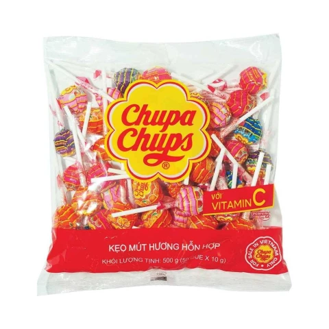 Kẹo mút Chupa Chup  hương hỗn hợp Vitamin C 93gr