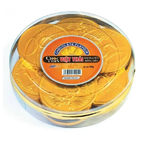 Sô cô la đồng tiền mỏng  Việt Thái   185gr