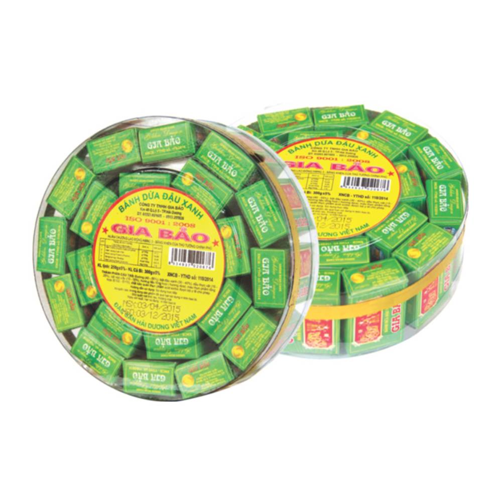 Bánh đậu xanh Gia Bảo dừa 25 