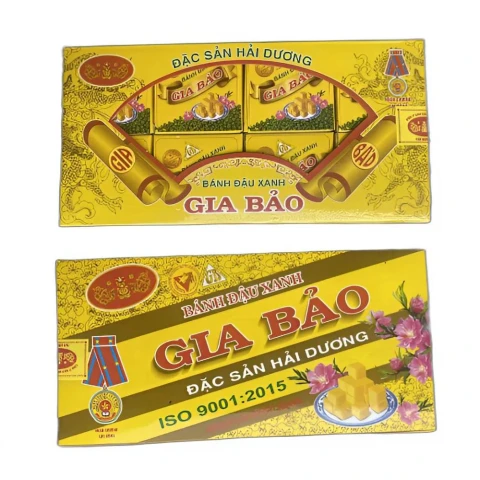 Bánh đậu xanh Gia Bảo 20 tiểu 300gr