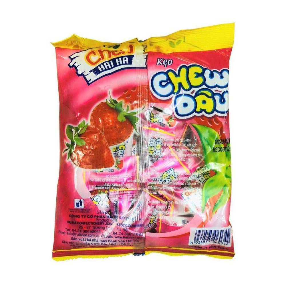Kẹo chew Hải Hà  nhân dâu 90gr