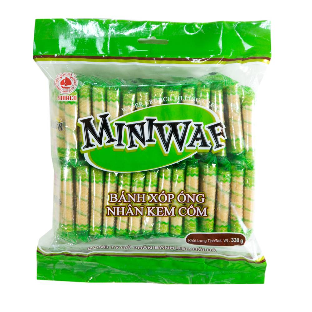 Bánh quế Miniwaf Taro 300gr/15