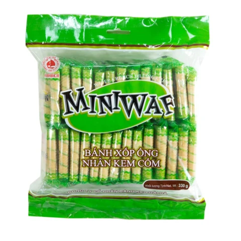 Bánh quế Miniwaf Taro 300gr/15