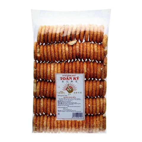 Bánh vòng dừaToàn Ký 500gr/16