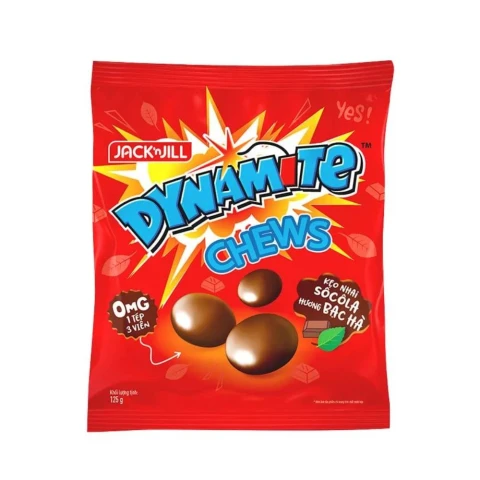KẹoDynamite sô cô la hương bạc hà 112,5gr/36