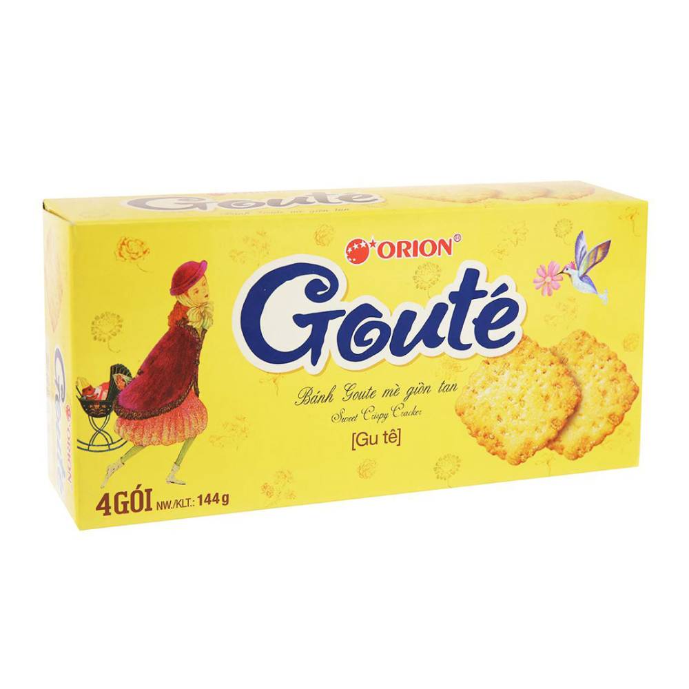 Bánh  Goute mè giòn tan 144gr