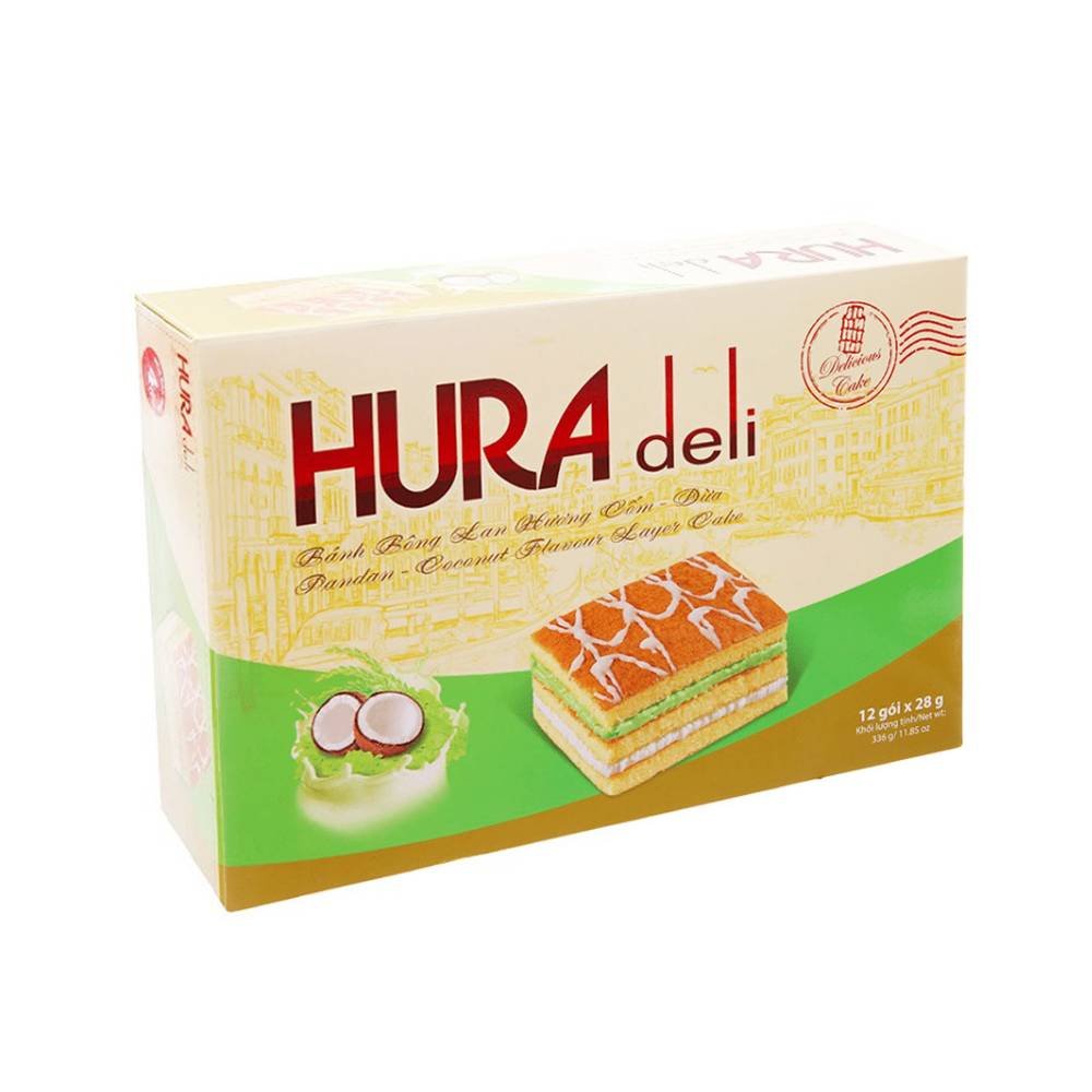 Bánh  Hura Deli hương cốm 336gr
