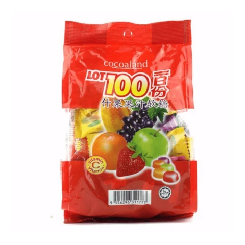 Kẹo  LOT100 trái cây  320gr