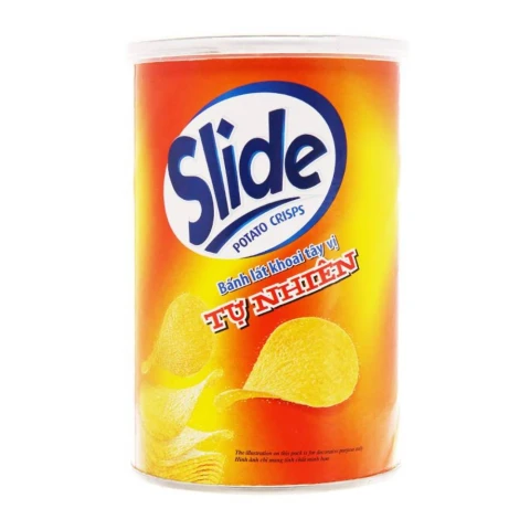 Bánh lát khoai tây Slide vị tự nhiên 60gr/28