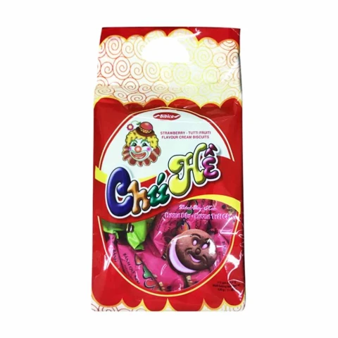 Bánh chú hề Bibica hương dâu, hương trái cây 320gr