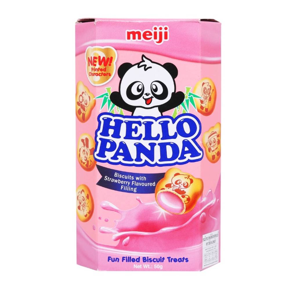 Bánh Hello panda kem dâu 50g