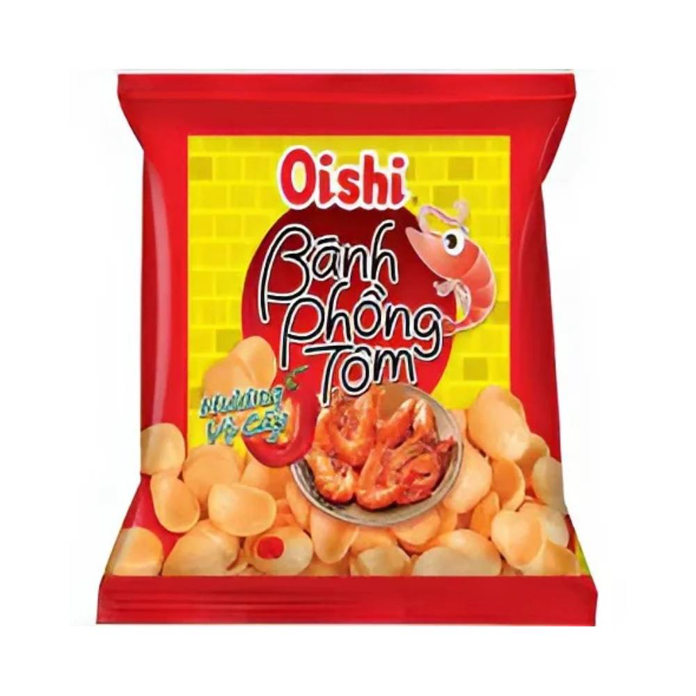 Snack Oishi  bánh phồng tôm 12gr