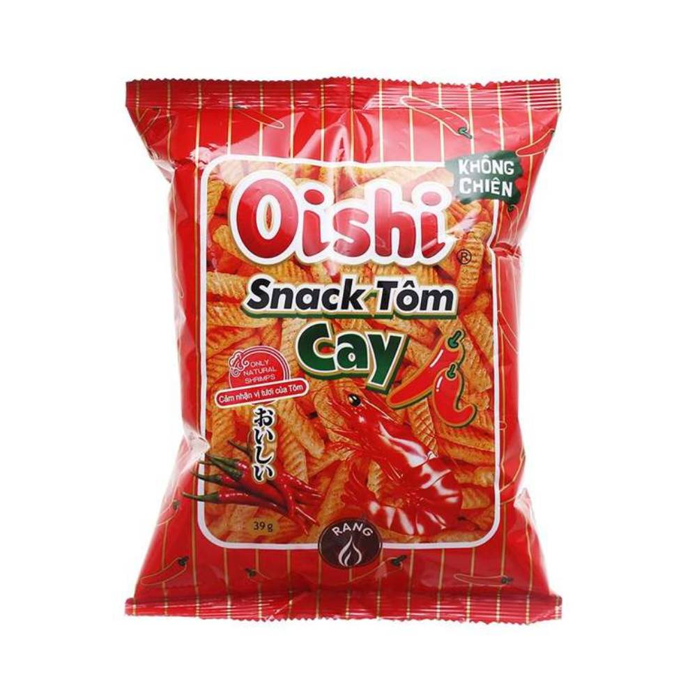 Snack  Oishi vị tôm 32gr