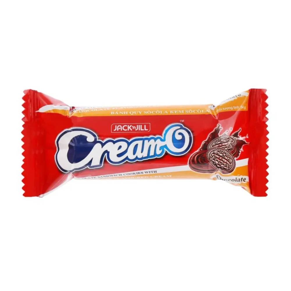 Bánh Cream-O Sôcôla nâu 54g/48
