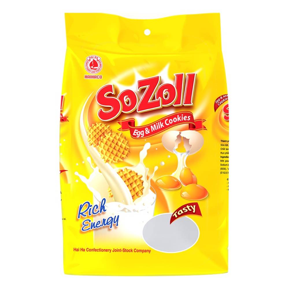 Bánh trứng sữa Sozoll  270gr