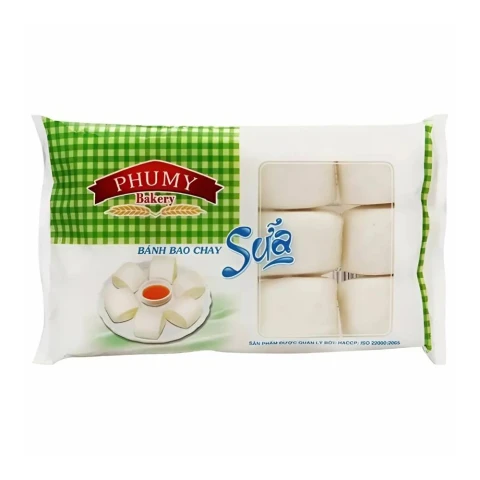 Bánh bao Phú Mỹ chay sữa 200gr