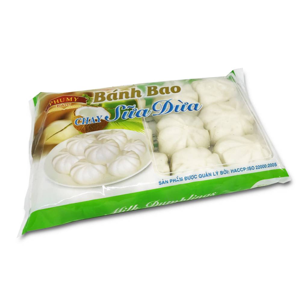 Bánh bao Phú Mỹ chay sữa dừa 200gr