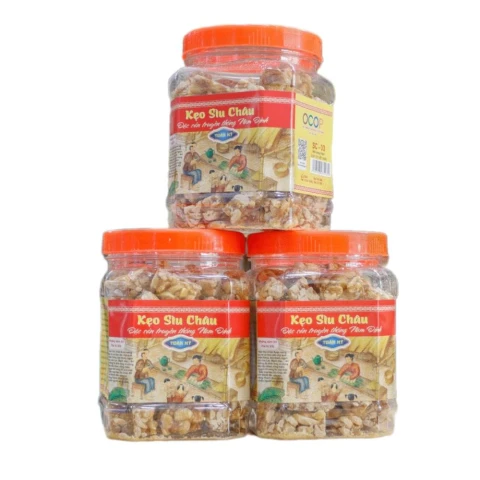 Kẹo sìu châu  Toàn Mỹ   lọ 480gr