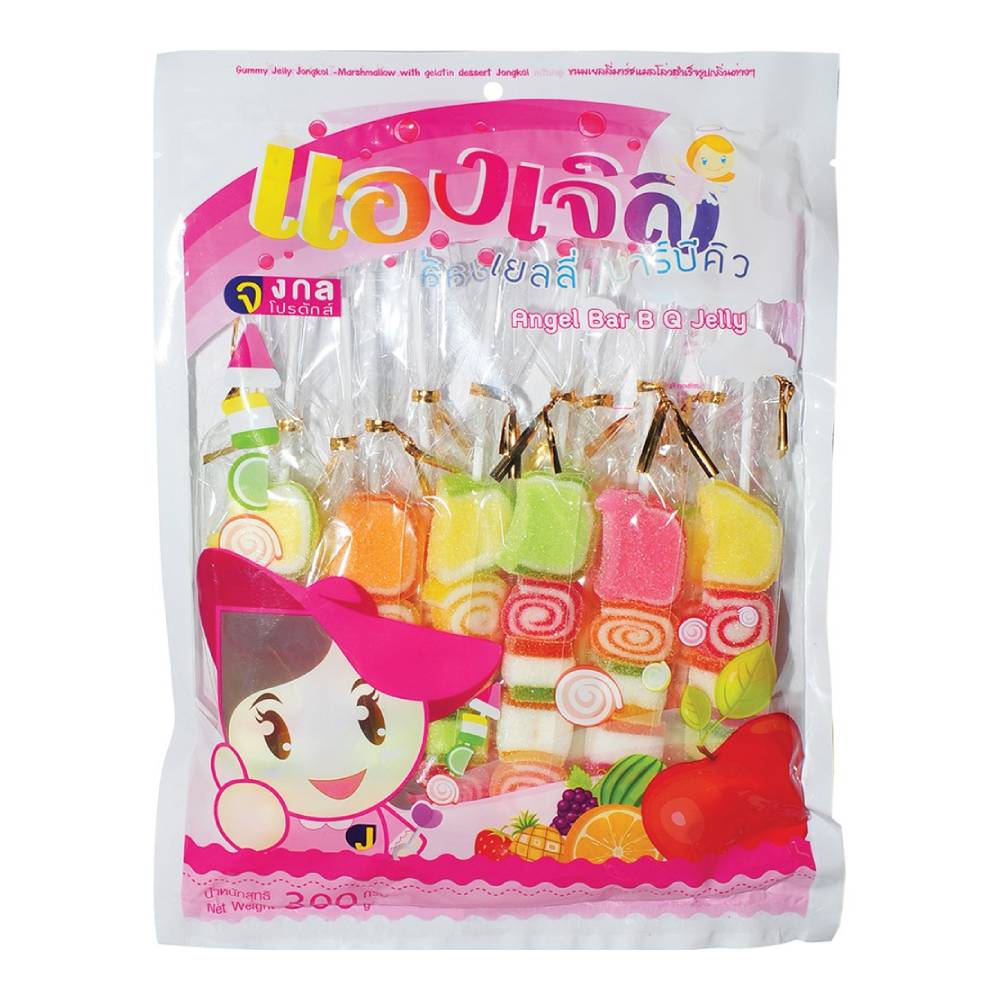 Kẹo dẻo xiên  Mashmalow Jongkol  300gr