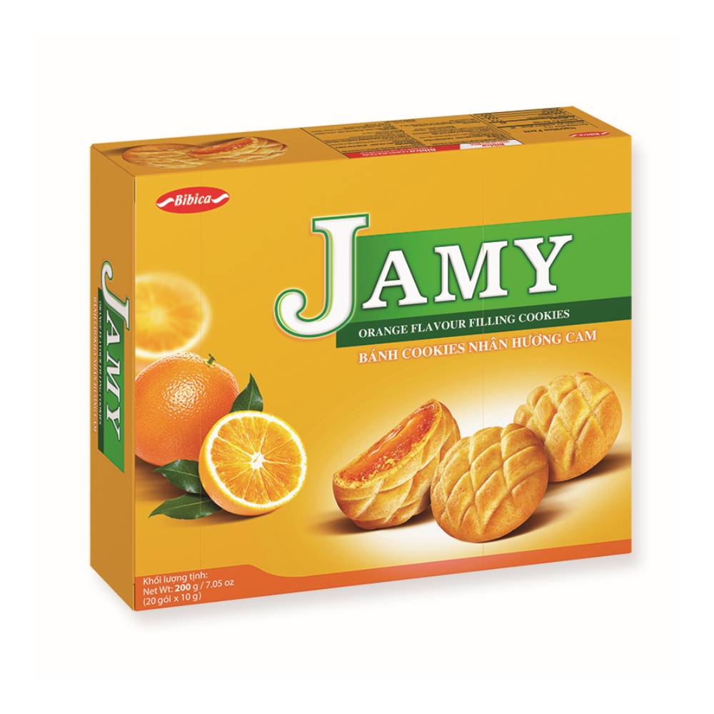 Bánh  Jamy mứt cam 200gr