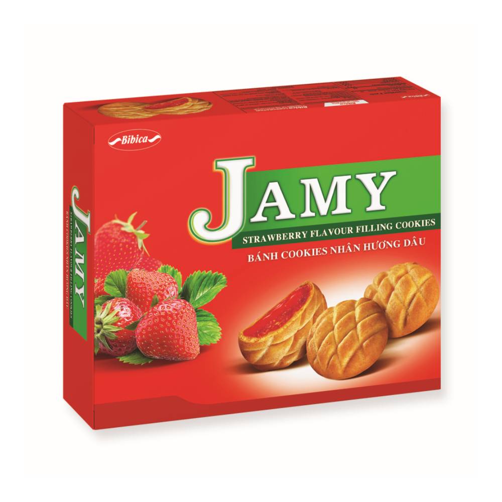 Bánh  Jamy hương dâu  200gr