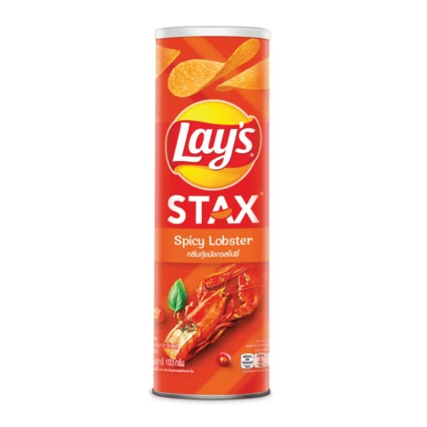 Lay's Stax Malay vị tôm hùm nướng ngũ vị 100gr