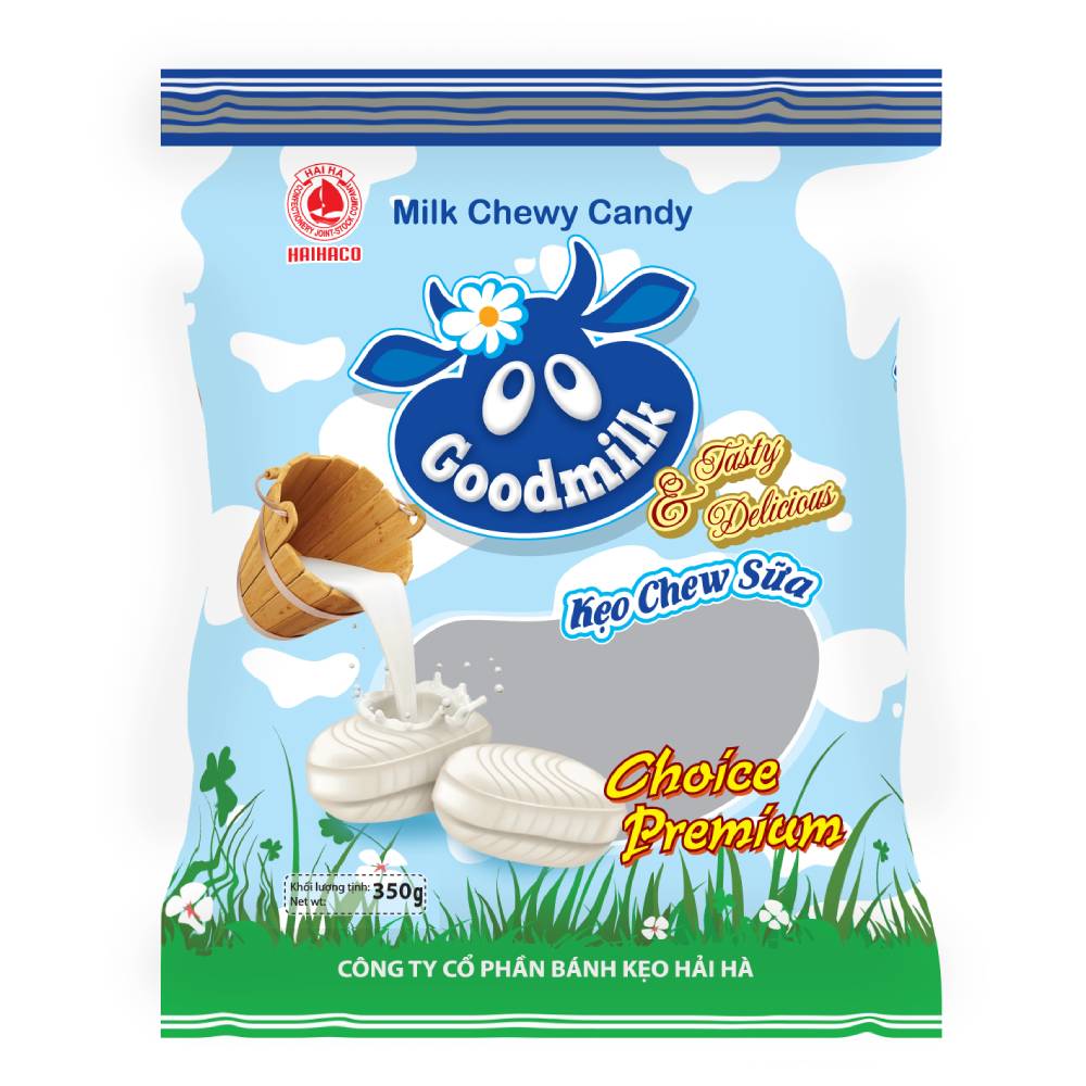 Kẹo Goodmilk sữa  Hải Hà  296gr